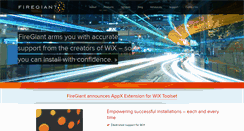 Desktop Screenshot of firegiant.com